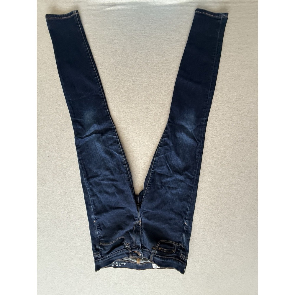 Gap Woman's Size 26 Skinny Jeans Dark Wash